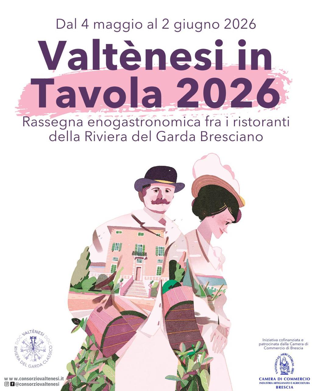 Locandina ufficiale Valtènesi in Tavola 2026